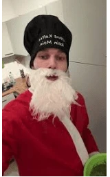 В шапке плащ Майнкрафт — скачать бесплатно
