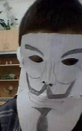 В маске плащ Майнкрафт — скачать бесплатно