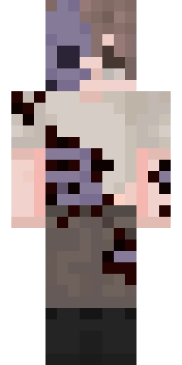 Страшный скин Майнкрафт — скачать PNG бесплатно
