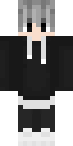 Серый скин Майнкрафт — скачать PNG бесплатно