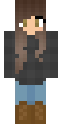 Серый скин Майнкрафт — скачать PNG бесплатно
