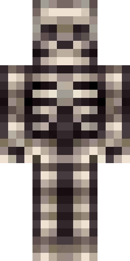 Скелет скин Майнкрафт — скачать PNG бесплатно