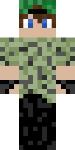 В шапке скин Майнкрафт — скачать PNG бесплатно