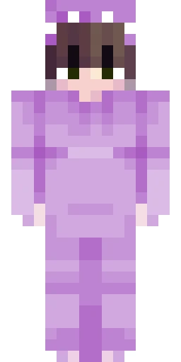 Фиолетовый скин Майнкрафт — скачать PNG бесплатно