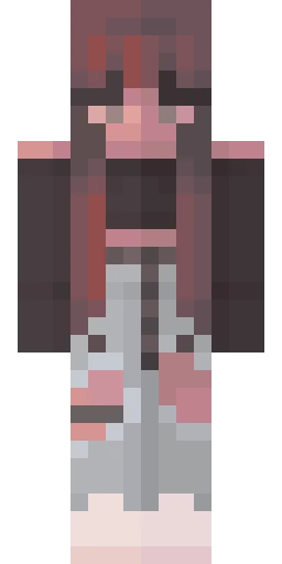 Тёмный скин Майнкрафт — скачать PNG бесплатно