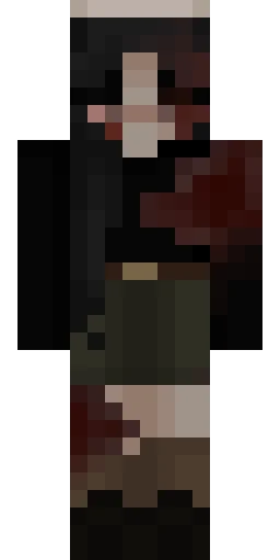 Страшный скин Майнкрафт — скачать PNG бесплатно