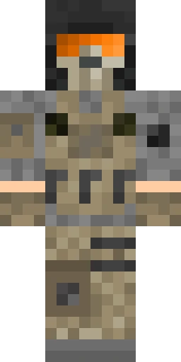 Страшный скин Майнкрафт — скачать PNG бесплатно
