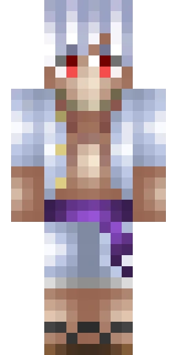 Аниме скин Майнкрафт — скачать PNG бесплатно