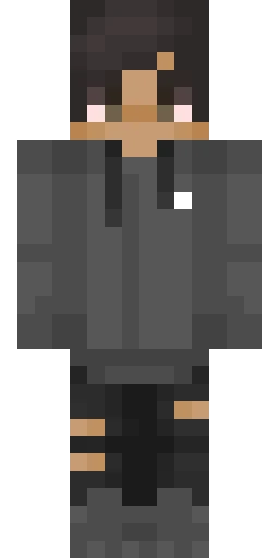 Серый скин Майнкрафт — скачать PNG бесплатно