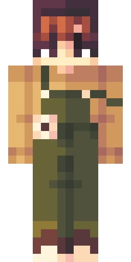 Жёлтый скин Майнкрафт — скачать PNG бесплатно