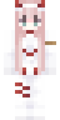 Аниме скин Майнкрафт — скачать PNG бесплатно