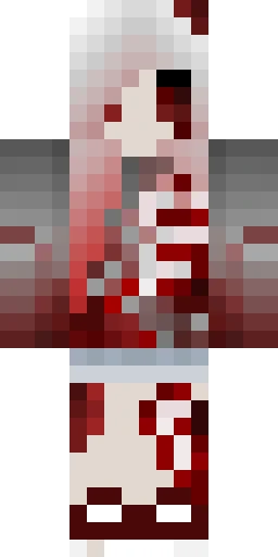 Страшный скин Майнкрафт — скачать PNG бесплатно