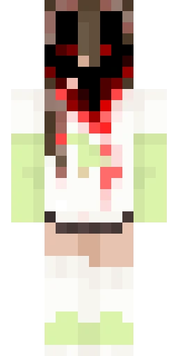 Страшный скин Майнкрафт — скачать PNG бесплатно