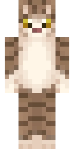 Кошка скин Майнкрафт — скачать PNG бесплатно
