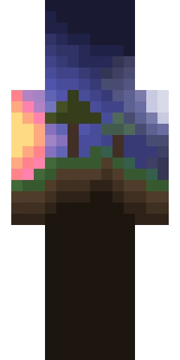 Тёмный скин Майнкрафт — скачать PNG бесплатно