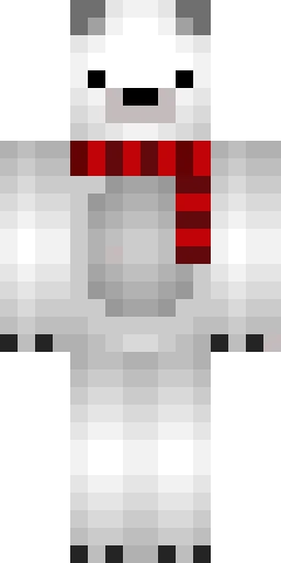 Медведь скин Майнкрафт — скачать PNG бесплатно