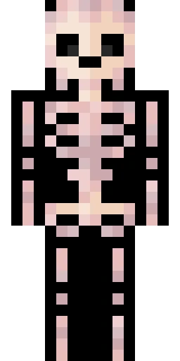 Скелет скин Майнкрафт — скачать PNG бесплатно