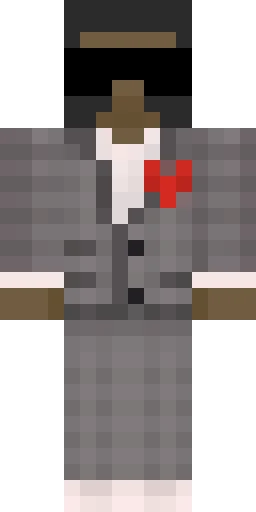 Серый скин Майнкрафт — скачать PNG бесплатно