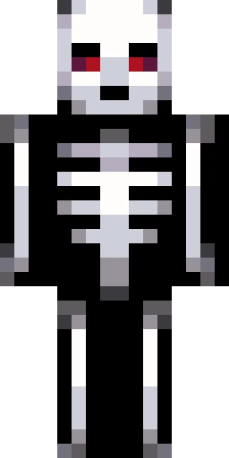 Скелет скин Майнкрафт — скачать PNG бесплатно