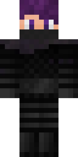 Тёмный скин Майнкрафт — скачать PNG бесплатно