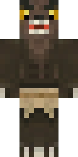 Страшный скин Майнкрафт — скачать PNG бесплатно