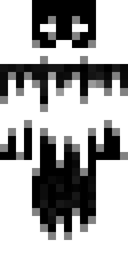 Тёмный скин Майнкрафт — скачать PNG бесплатно