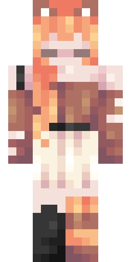 Лиса скин Майнкрафт — скачать PNG бесплатно