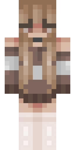 Коричневый скин Майнкрафт — скачать PNG бесплатно