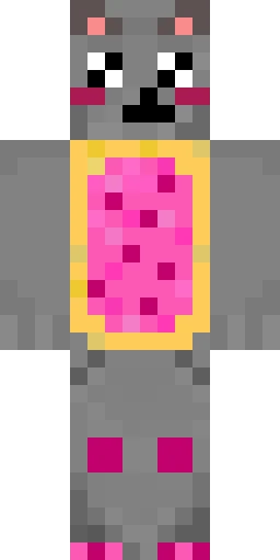 Кошка скин Майнкрафт — скачать PNG бесплатно
