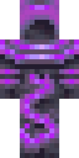 Фиолетовый скин Майнкрафт — скачать PNG бесплатно