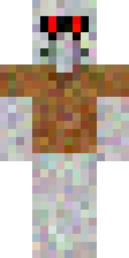 Страшный скин Майнкрафт — скачать PNG бесплатно