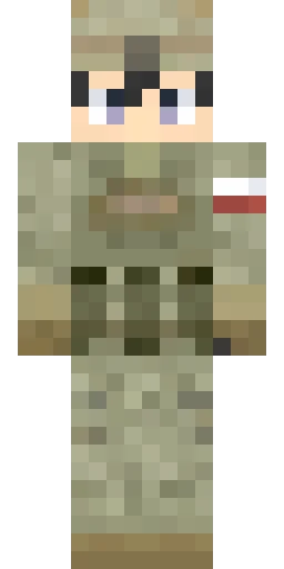 Военный скин Майнкрафт — скачать PNG бесплатно