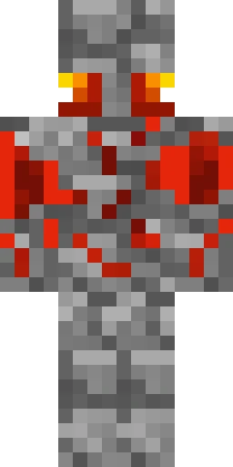 Серый скин Майнкрафт — скачать PNG бесплатно