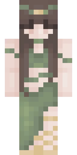 Зелёный скин Майнкрафт — скачать PNG бесплатно