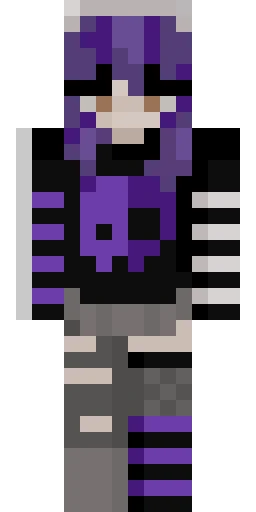 Эмо скин Майнкрафт — скачать PNG бесплатно