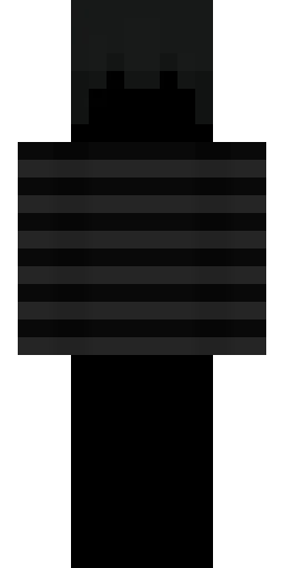 Тёмный скин Майнкрафт — скачать PNG бесплатно
