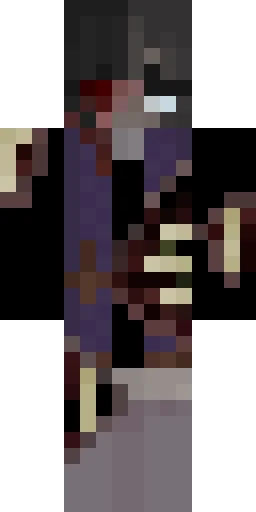Страшный скин Майнкрафт — скачать PNG бесплатно