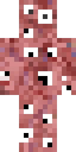 Страшный скин Майнкрафт — скачать PNG бесплатно