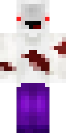 Страшный скин Майнкрафт — скачать PNG бесплатно