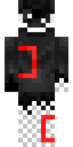 Страшный скин Майнкрафт — скачать PNG бесплатно
