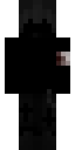Тёмный скин Майнкрафт — скачать PNG бесплатно