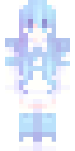 Синий скин Майнкрафт — скачать PNG бесплатно