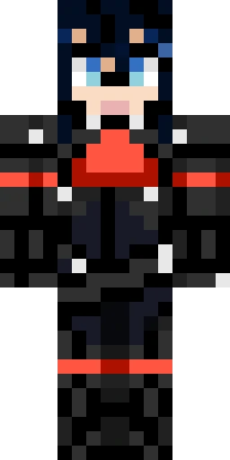 Страшный скин Майнкрафт — скачать PNG бесплатно