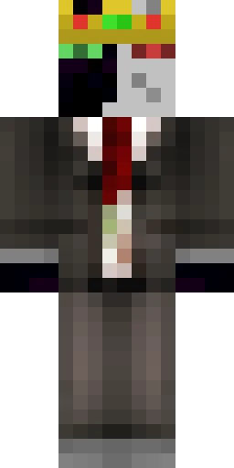 Страшный скин Майнкрафт — скачать PNG бесплатно