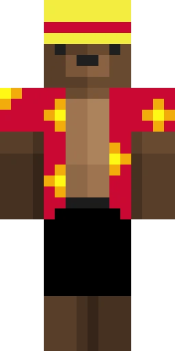 Медведь скин Майнкрафт — скачать PNG бесплатно