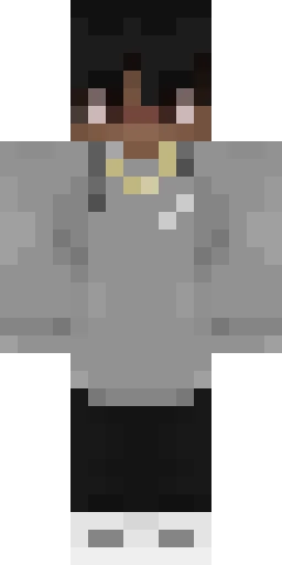 Серый скин Майнкрафт — скачать PNG бесплатно