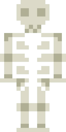 Скелет скин Майнкрафт — скачать PNG бесплатно