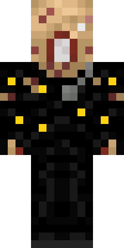 Страшный скин Майнкрафт — скачать PNG бесплатно