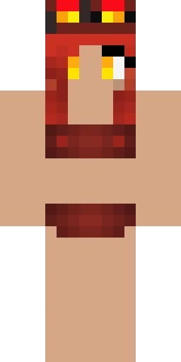 Аниме скин Майнкрафт — скачать PNG бесплатно