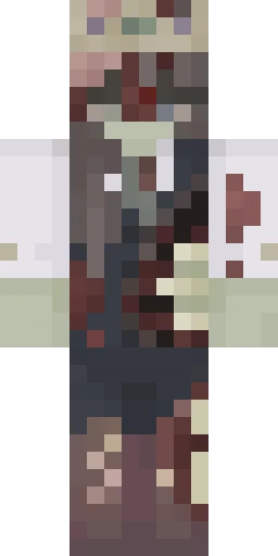 Страшный скин Майнкрафт — скачать PNG бесплатно